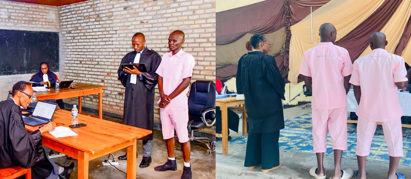 LAF legal aid attorneys representing a detainees during plea bargaining